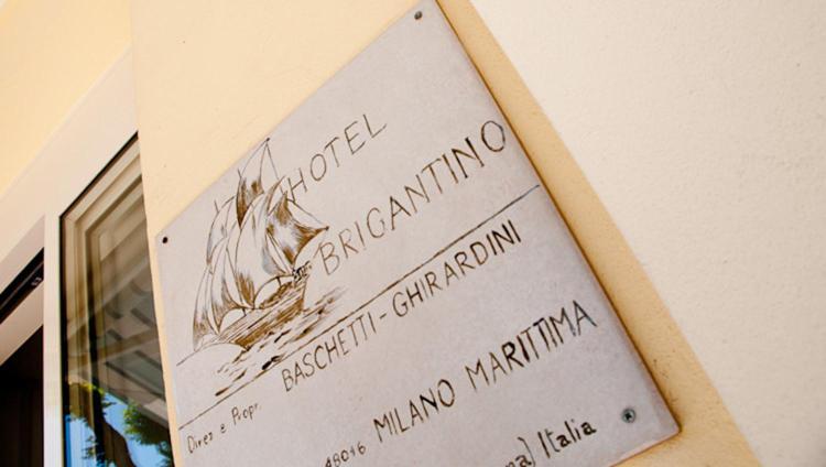 Hotel Brigantino Milano Marittima Esterno foto